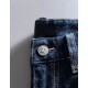 P family 2022 early fall men's jeans, top trading company goods, offshore influx of rare goods, high-end rare tasting goods! Design style is very distinctive, unique sense of beauty, very strong pioneering artistic chara