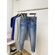 Armani, 2023 latest products, counter synchronization is available, the original single goods, washed casual jeans, imported original washed elastic fabric, comfortable and elastic, the original hardware accessories deco