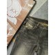 lv home 23SS new jeans fabric with elasticity high comfort embroidery design light color wash high end quality seriesSize 30, 31, 32, 33, 34, 36, 38