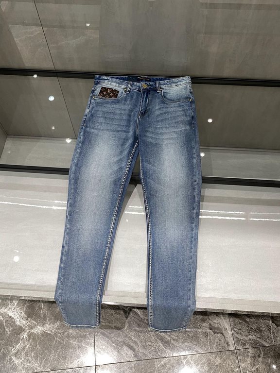 (New)! 1V.Donkey original single men's high-end limited denim jeans, Hong Kong foreign channel goods, the finale of the appraisal level products, heavyweight platinum level products, Italian origin, 23 years of the lates