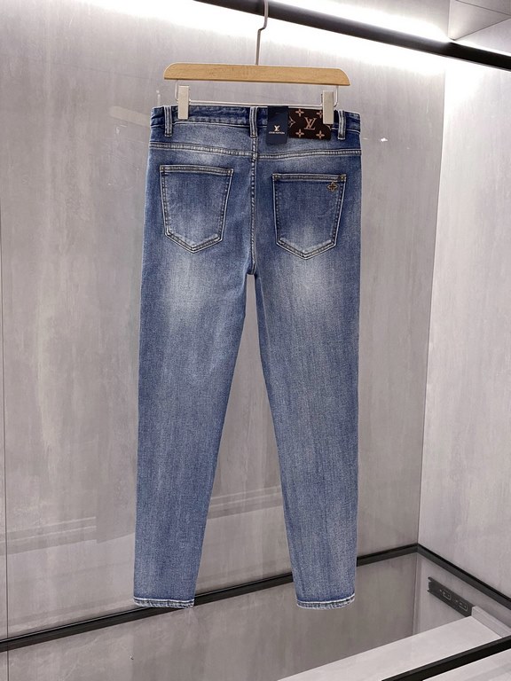 (New)! 1V.Donkey original single men's high-end limited denim jeans, Hong Kong foreign channel goods, the finale of the appraisal level products, heavyweight platinum level products, Italian origin, 23 years of the lates