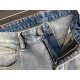 1V, new casual tannin jeans   spring and summer new back pocket brand logo using imported machine vacuum embroidery   body heavyweight environmentally friendly plant enzymes washed process fabric texture is quite beautif