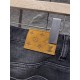 LV 23ss fall and winter new men's casual jeans, top quality! Channel order, official website synchronized sale! Original factory order denim cotton material! Suitable for casualformal wear all kinds of collocation ~ the 