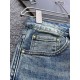 Donkey Family 23SS high-end custom jeans Latest fashion week runway models Original color yeast wash process Selected heavyweight denim fabrics, comfortable and skin-friendly Original hardware accessories accessories Cub