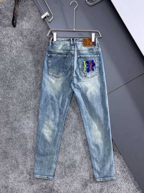 Donkey Family 23SS high-end custom jeans Latest fashion week runway models Original color yeast wash process Selected heavyweight denim fabrics, comfortable and skin-friendly Original hardware accessories accessories Cub