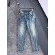 Donkey Family 23SS high-end custom jeans Latest fashion week runway models Original color yeast wash process Selected heavyweight denim fabrics, comfortable and skin-friendly Original hardware accessories accessories Cub