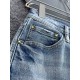 Donkey Family 23SS high-end custom jeans Latest fashion week runway models Original color yeast wash process Selected heavyweight denim fabrics, comfortable and skin-friendly Original hardware accessories accessories Cub