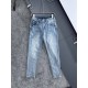 Donkey Family 23SS high-end custom jeans Latest fashion week runway models Original color yeast wash process Selected heavyweight denim fabrics, comfortable and skin-friendly Original hardware accessories accessories Cub