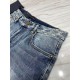 LV2023 early fall new casual jeans, high-end customized series. Imported high-density customized cotton tannin fabric comfortable and soft skin-friendly, straight and not easy to wrinkle, original hardware. In-kind shoot