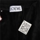 Loewe Loewe x Hal's Moving Castle Flame Embroidered Leather Pocket Embossed Padded SweatpantsCotton Calcifer Leather Patch Hal's Moving CastleLOEWE Anagram Embossed leather patch pocket Embellished with Calcifer characte