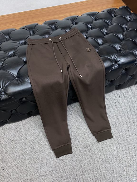 L brand 2023ss fall and winter newest products, counter synchronization is available, fashion casual pants, custom ammonia cotton fabrics fall and winter thick models standing up to have a shape anti-wrinkle, soft and sk