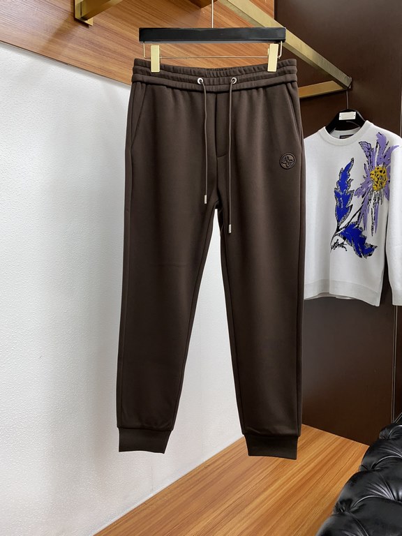 L brand 2023ss fall and winter newest products, counter synchronization is available, fashion casual pants, custom ammonia cotton fabrics fall and winter thick models standing up to have a shape anti-wrinkle, soft and sk