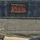 Evisu  Fukujin 23Fw Inari Mask Print Straight Leg JeansEVISU's deep indigo jeans are washed and finished with bright Inari graffiti and vintage-inspired hand-painted EVISU logo embellishments on the back pockets. Cut wit