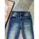 23FW fall and winter new jeans fabric with elasticity high comfort on the body without a sense of constriction sense of fashionSize 29,30,31,32,33,34,36,38