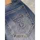 23FW fall and winter new jeans fabric with elasticity high comfort on the body without a sense of constriction sense of fashionSize 29,30,31,32,33,34,36,38