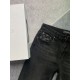 lv home 23SS new jeans fabric with elasticity high comfort embroidery design light color wash high end quality seriesSize 29.30, 31, 32, 33, 34, 36, 38