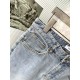 LO Loewe 2023 early fall new casual jeans, high-end customized series. Imported high-density customized cotton tannin fabric comfortable and soft skin-friendly, straight and not easy to wrinkle, original hardware. In-kin