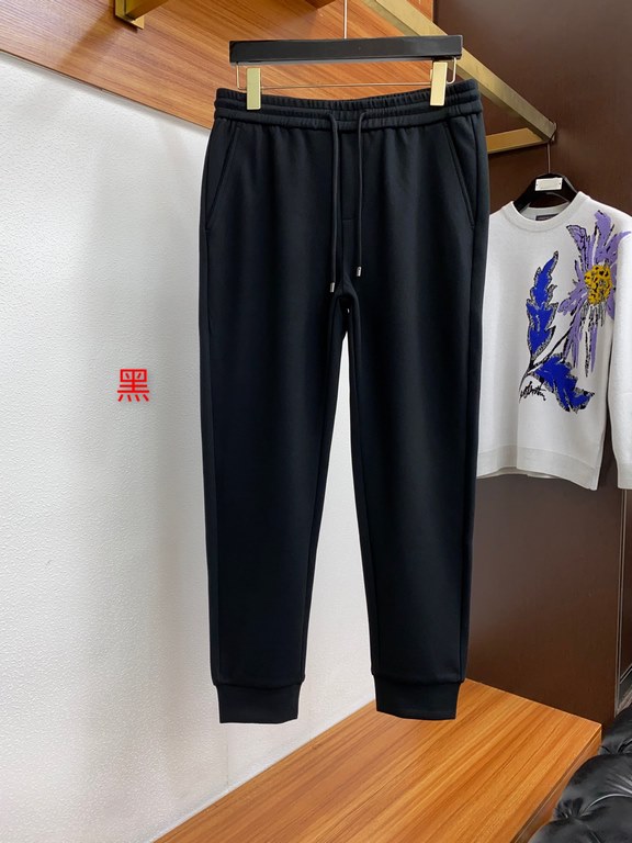 Ermenegildo Zegna 2023ss fall and winter latest products, counter synchronization on sale, fashion casual pants, warm inflammation velvet (thickened models) fabric standing up to the shape of anti-wrinkle, soft and skin-