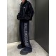 #BalenciagaBalenciaga 23Fw Embroidered Nylon Trousers Top