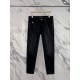 LV 23ss fall and winter new men's casual jeans, top quality! Channel order, official website synchronized sale! Original factory order denim cotton material! Suitable for casualformal wear all kinds of collocation ~ the 