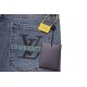 Louis Vuitton Louis Vuitton Casual Washed Jeans With Big Logo Monogram Super VersatileSize 28 30 32 34 36