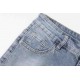 Dior Dior Classic Old Flower Pocket Hole Breaker Jeans Jeans 2023 latest products, counter synchronization on sale, the original single goods, washed casual jeans, imported original washed elastic fabric, comfortable and