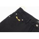 Double Fendi Fendi classic structure printed jeans 2022 latest products, counter synchronization on sale, the original single goods, washed casual jeans, imported original washed stretch fabric, comfortable and elastic, 