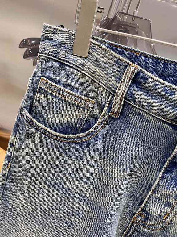 Donkey Family2023ss spring and summer new original single explosive jeans Super customized models Original hardware Super heavy craftsmanship The version is awesome, the details of the workmanship is impeccable! The styl