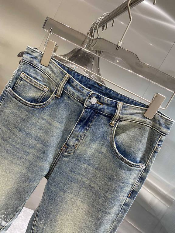 Donkey Family2023ss spring and summer new original single explosive jeans Super customized models Original hardware Super heavy craftsmanship The version is awesome, the details of the workmanship is impeccable! The styl