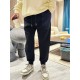 Loewe 2023 fall and winter new casual pants! Synchronized sale on the official website. Brand classic LOGO casual pants , customized fabric, excellent comfort, strong hand touch. Highly recognizable, perfect quality craf