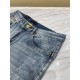 LV2023 early fall new casual jeans, high-end customized series. Imported high-density customized cotton tannin fabric comfortable and soft skin-friendly, straight and not easy to wrinkle, original hardware. In-kind shoot