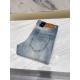 LV2023 early fall new casual jeans, high-end customized series. Imported high-density customized cotton tannin fabric comfortable and soft skin-friendly, straight and not easy to wrinkle, original hardware. In-kind shoot