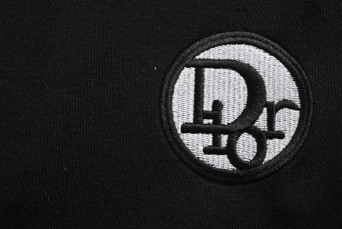 DiorDior 23Fw Side Old Flower Webbing Logo Embroidered Micro Label TrousersFrom the DIOR BY ERL premium co-branded collection.The fabric is made of 400g washed terry cotton fabric, with custom-dyed color and then whole e