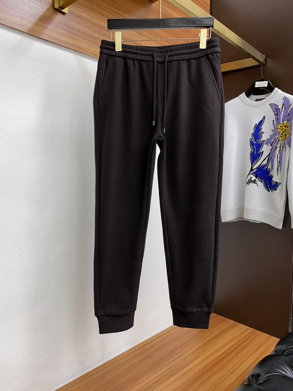 Ermenegildo Zegna 2023ss fall and winter latest products, counter synchronization on sale, fashion casual pants, warm inflammation velvet (thickened models) fabric standing up to the shape of anti-wrinkle, soft and skin-