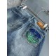 Donkey Family 23SS high-end custom jeans Latest fashion week runway models Original color yeast wash process Selected heavyweight denim fabrics, comfortable and skin-friendly Original hardware accessories accessories Cub