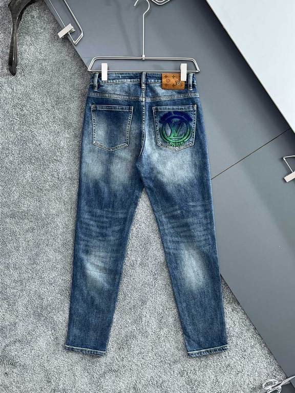 Donkey Family 23SS high-end custom jeans Latest fashion week runway models Original color yeast wash process Selected heavyweight denim fabrics, comfortable and skin-friendly Original hardware accessories accessories Cub