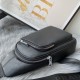 , Prada Men's Bags Chest Bags  Exclusively for Men Tend to be simple and focused Leather is destined to be the focus Imported cowhide Leather Calm and low-profile Practical business style   As a men's basic items are mos