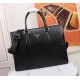 【Top Original Quality】 2022 Newest Prada Briefcase The original European imported cowhide outlines the iconic lines, made with imported equipment, fashionable and trendy, counter quality, more zipper pockets and internal