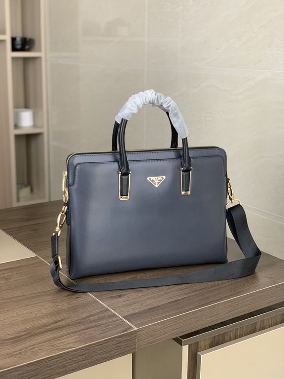 Top counter rats high-end goods 2023 latest fire models Prada imported flower leather pattern code lock handheld briefcase fire models a large number of shipments, clamoring counter goods   top original single goods   pa