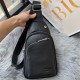 , Prada men's bags chest bag   exclusively for men tend to be simple-oriented leather is destined to become the focus  imported cowhide leather calm and low-profile practical business style   as a men's basic items best 