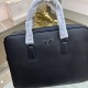 PRADA Prada New Briefcase Made of imported wrestled cowhide, top polished stainless steel finish metal accessories , front exterior triangle enamel logo, simple and generous business Successful men's favorite   !Size 38-