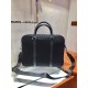 Upgrade Board 2VE871 Briefcase  using imported Saffiano cross grain cowhide and nylon fabric, removable adjustable nylon shoulder strap design, but also can be hand-held, looks more fashionable, the favorite is the shoul