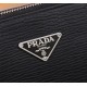 P family men's handbag Imported Italian cowhide Using imported equipment    lines are clear Europe ZP synchronization original hardware accessories Triangle enamel logo Removable leather wrist strap Imported environmenta