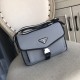 Top counter mouse goods 2022 latest style Prada nylon cloth with leather crossbody bag universal models super hot mass shipment pull, clamoring counter goods   top original single goods   paper talking about bragging rig