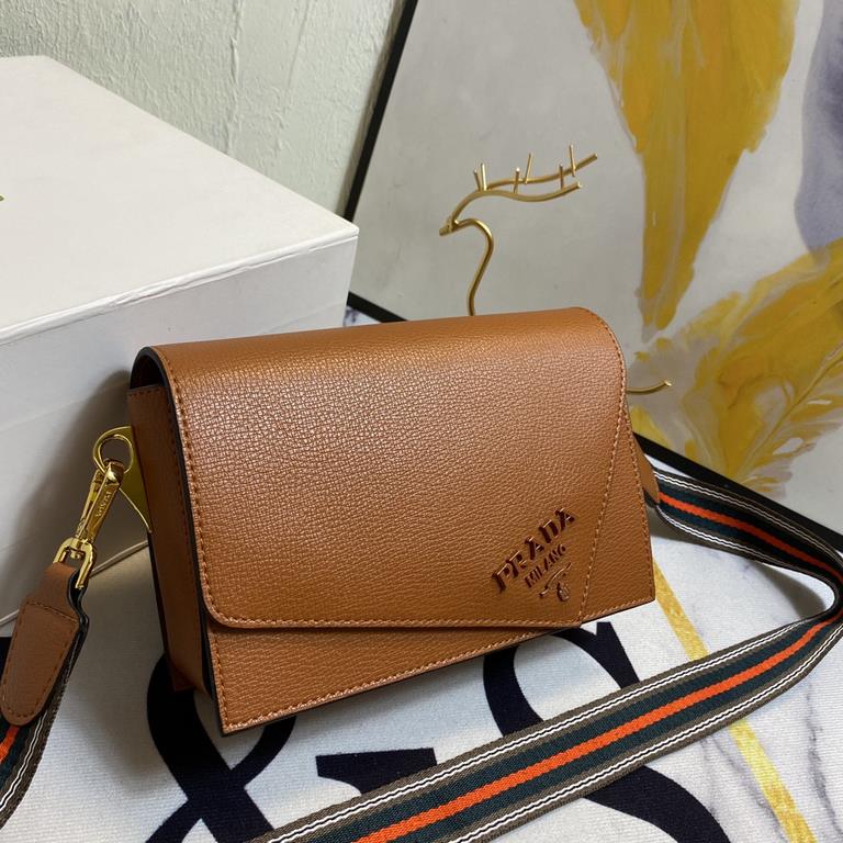 New   Official website exploded flap new    Prada  PRADA - flap sales champion models,   Model 2105  , configure two straps  , 2020 four seasons suitable for the fashionable shoulder straps women's bag models  Striped Sh