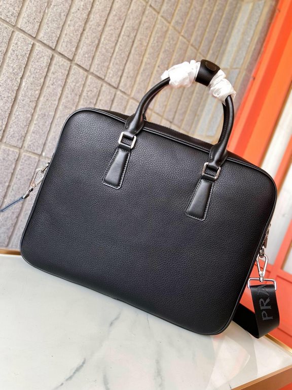 秘秘 [Prada 1857-3 】    European water goods handbag men's bags, heavy money to create a new channel goods   vibrant   ideal for men's   original hardware  LOGO clear and unparalleled   top original Head layer cowhide   qu