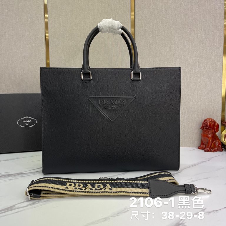 The original official network original single 2106-1 # top original single goods Prada counter the latest models, high-end atmosphere, fashion and taste, the latest top counter imported first layer of Spanish grain cowhi