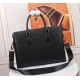 Top counter rats high-end goods 2023 latest hot models Prada double zipper imported head layer cowhide handheld briefcase hot models a large number of shipments, clamoring counter goods   top original single goods   pape