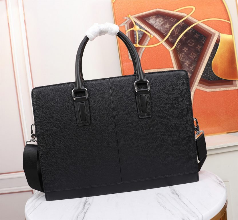 [TOP ORIGINAL QUALITY] 2022 Newest Prada Combination Lock Briefcase The original European imported cowhide sketches the iconic lines, made with imported equipment, fashionable and trendy, counter quality, more zipper poc