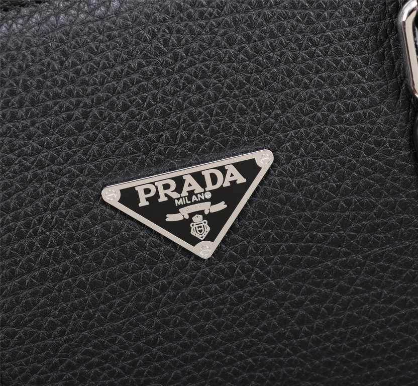 [TOP ORIGINAL QUALITY] 2022 Newest Prada Combination Lock Briefcase The original European imported cowhide sketches the iconic lines, made with imported equipment, fashionable and trendy, counter quality, more zipper poc